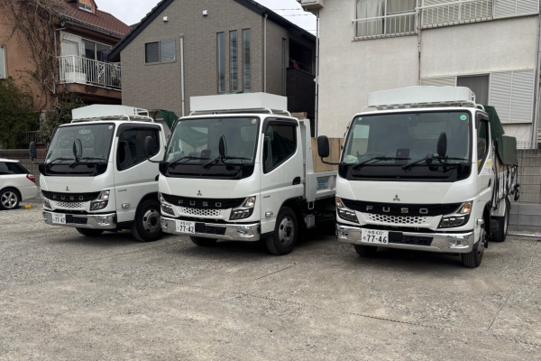 徳田サービスのトラック